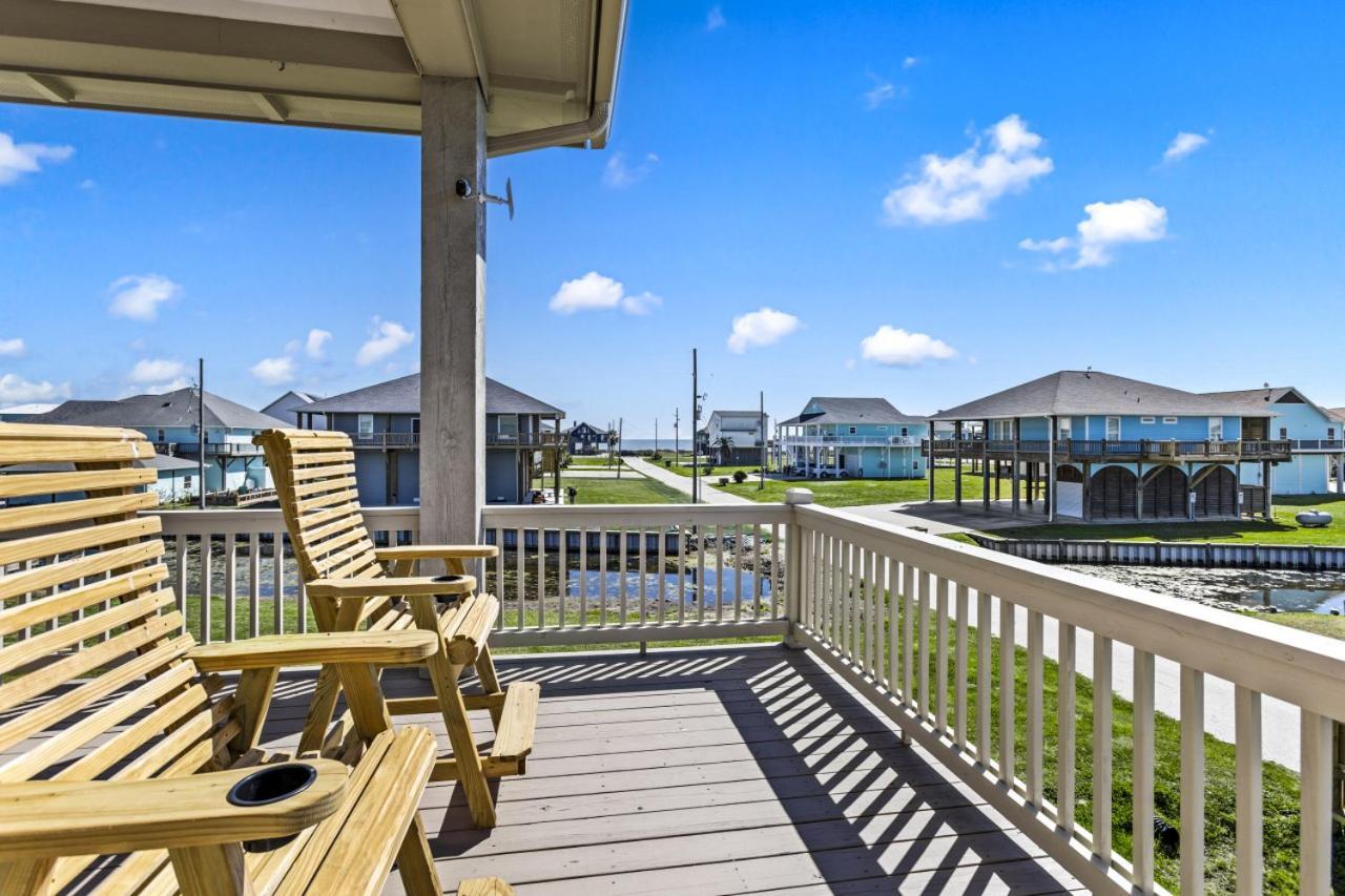 500 Ft To Beach Upscale Beach Home Golf Cart With Fire Pit For 14 Bolivar Peninsula Exterior photo