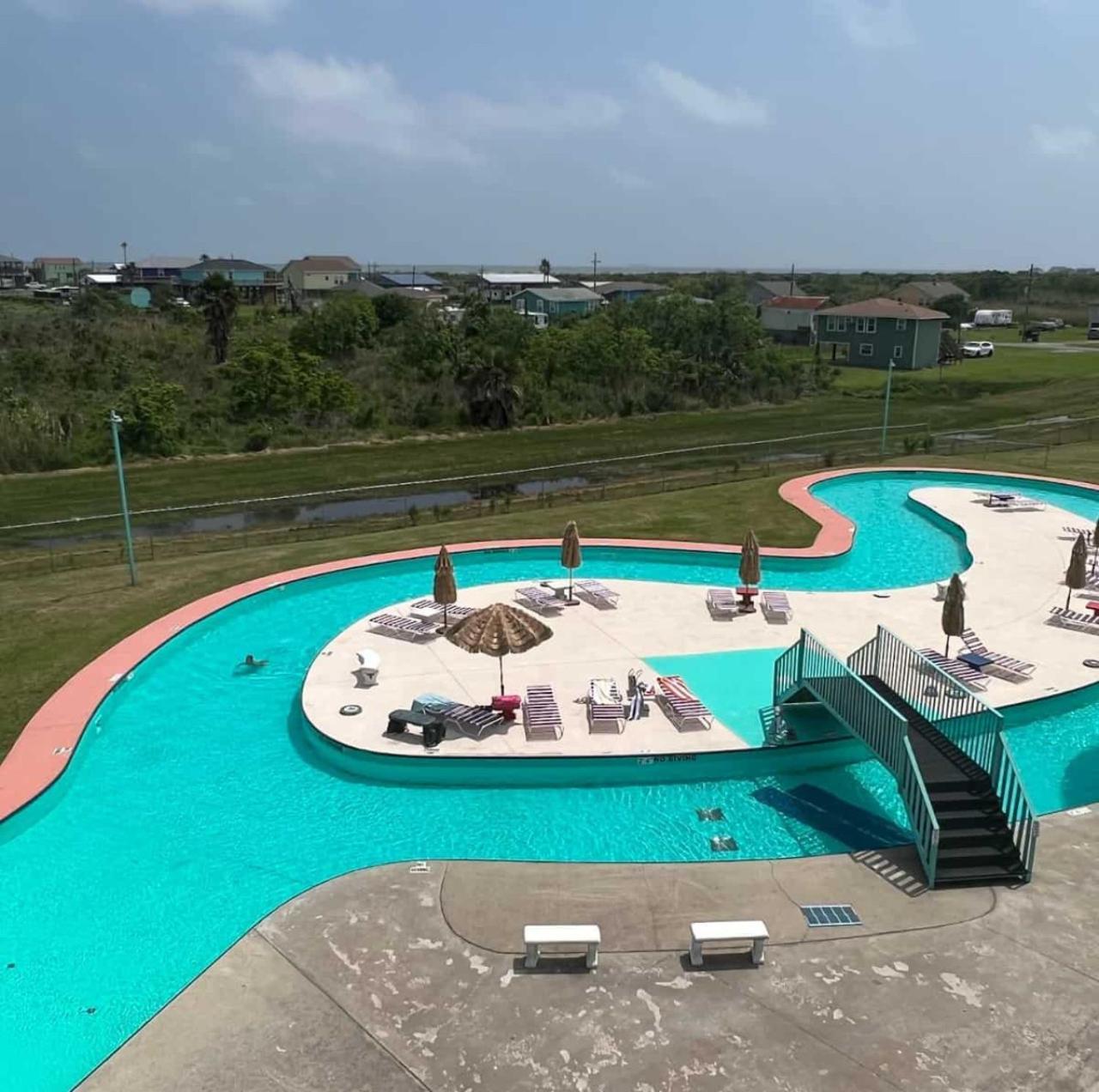 500 Ft To Beach Upscale Beach Home Golf Cart With Fire Pit For 14 Bolivar Peninsula Exterior photo